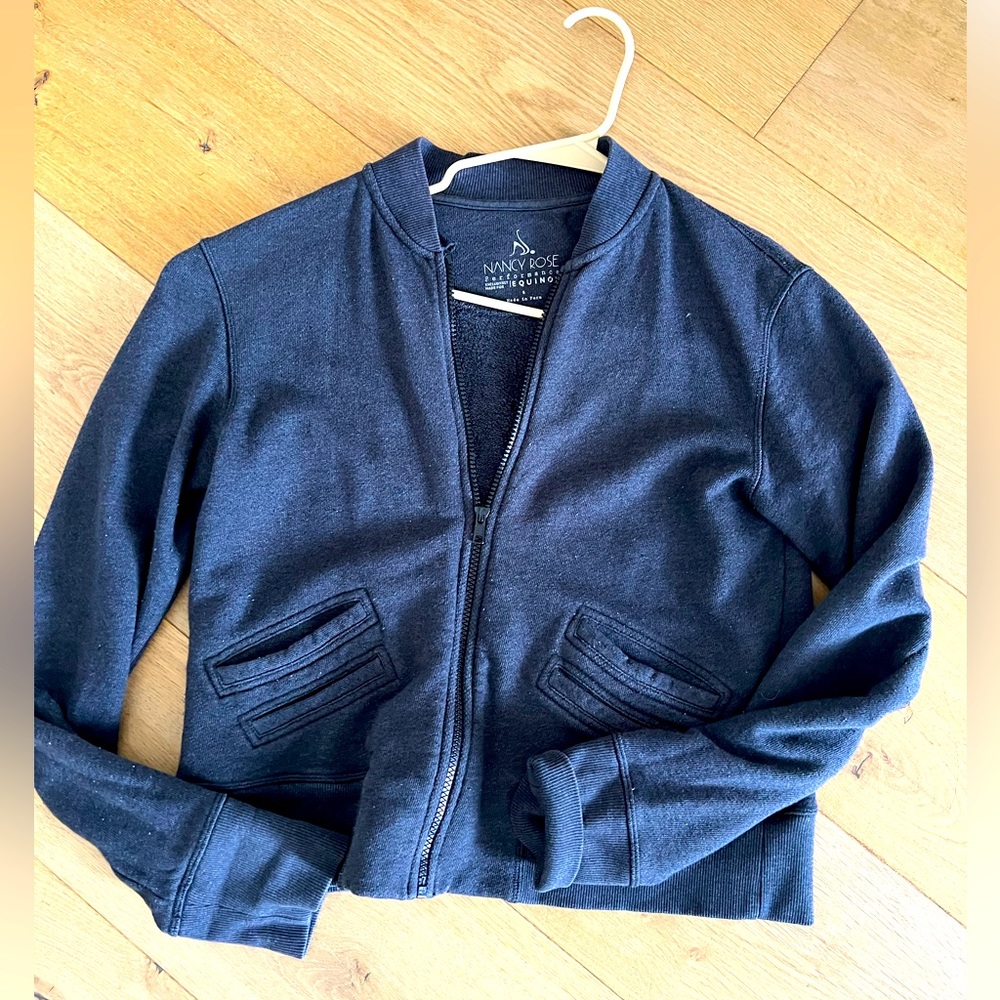 Nancy Rose for Equinox zip up sweatshirt